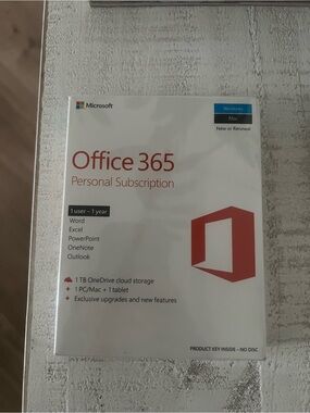 Microsoft Office 365 Personal Subscription